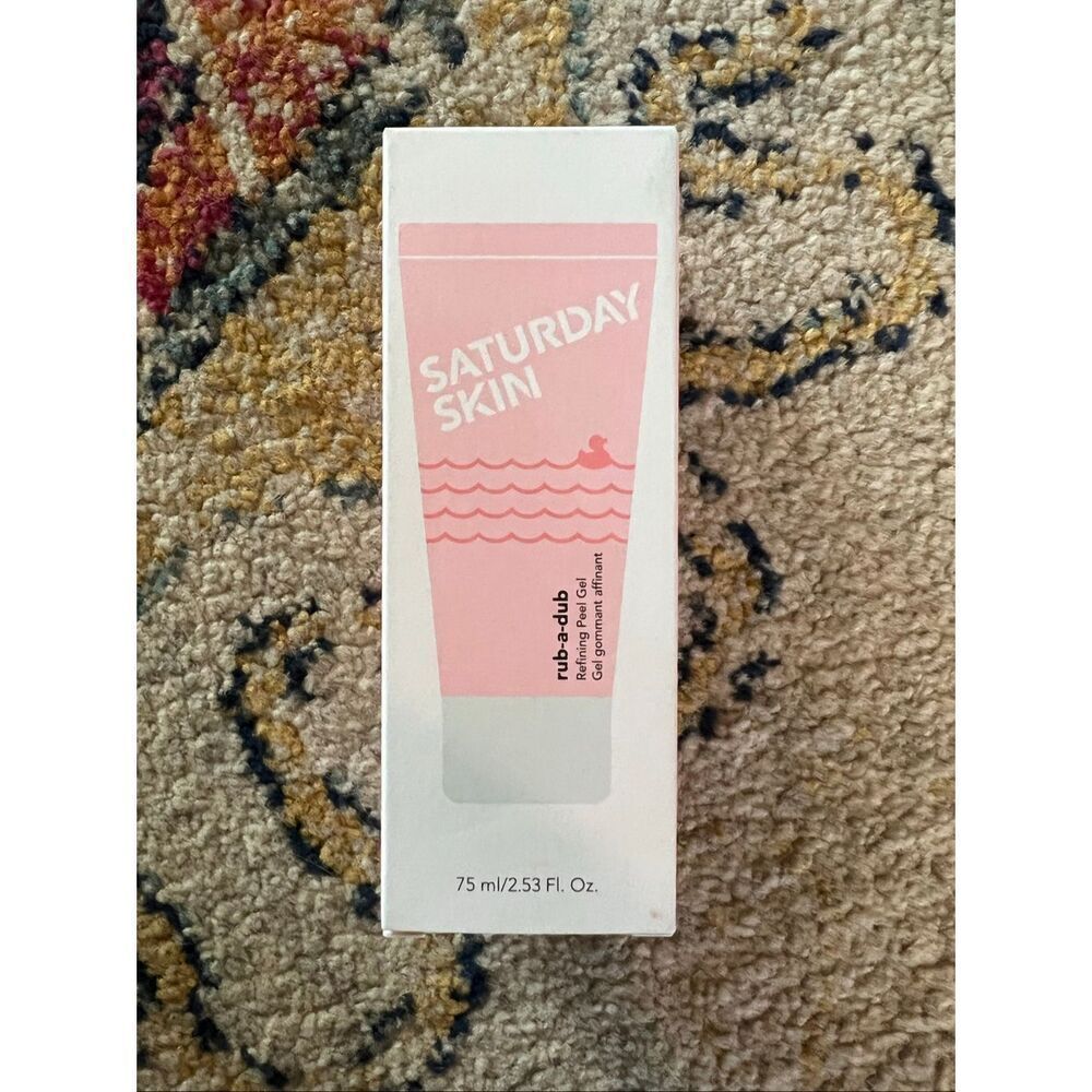 Saturday Skin Rub-A-Dub Refining Peel Gel NEW